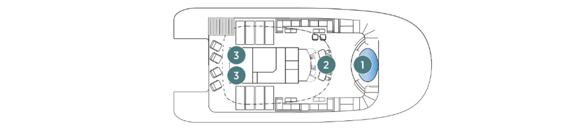 Sky Deck plan